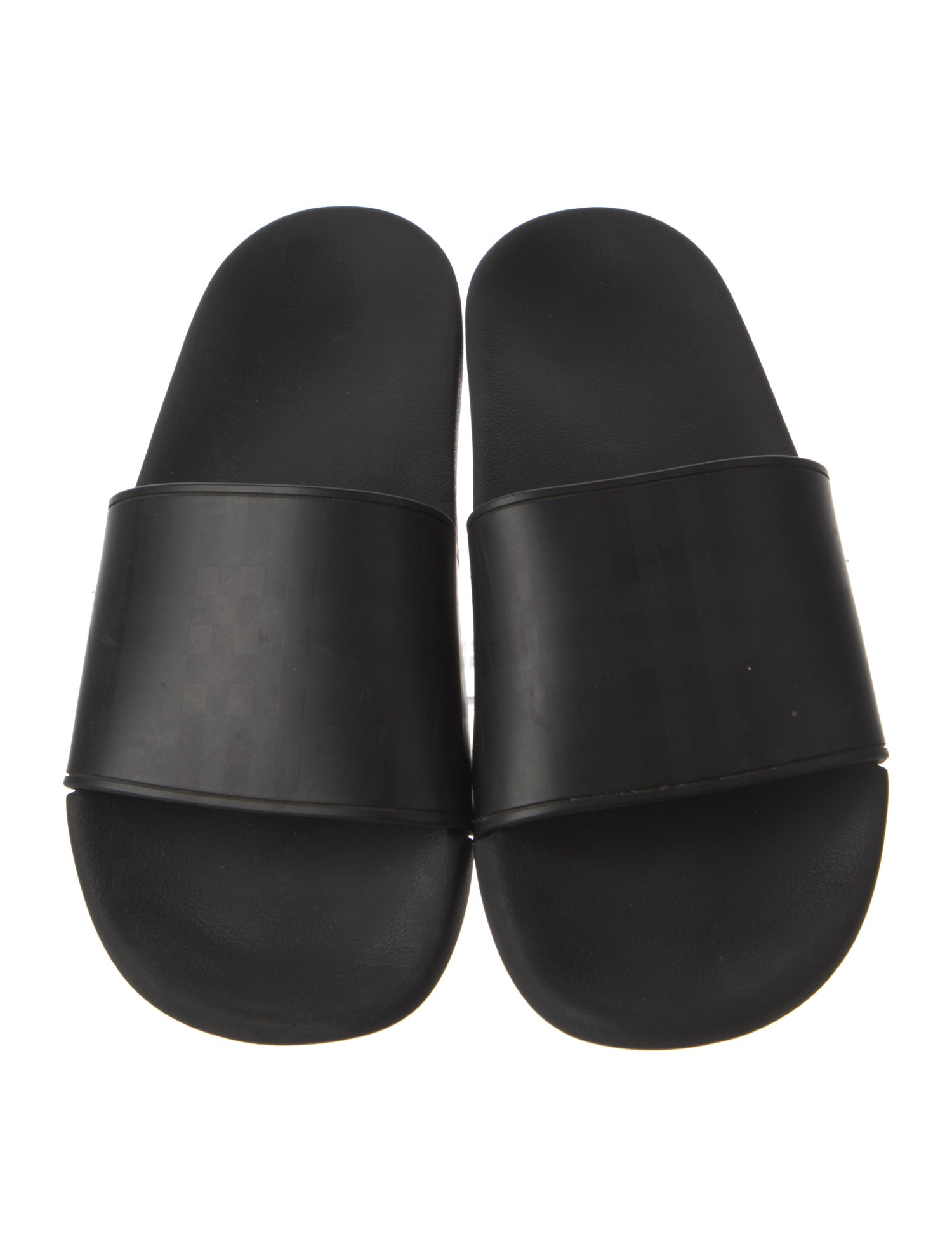 Burberry Nova Check Pattern Rubber Slides